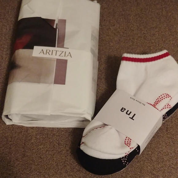 TNA Other - NWT SPORT SOCKS, fits shoe sizes 6-9, 3 pairs white/black/grey